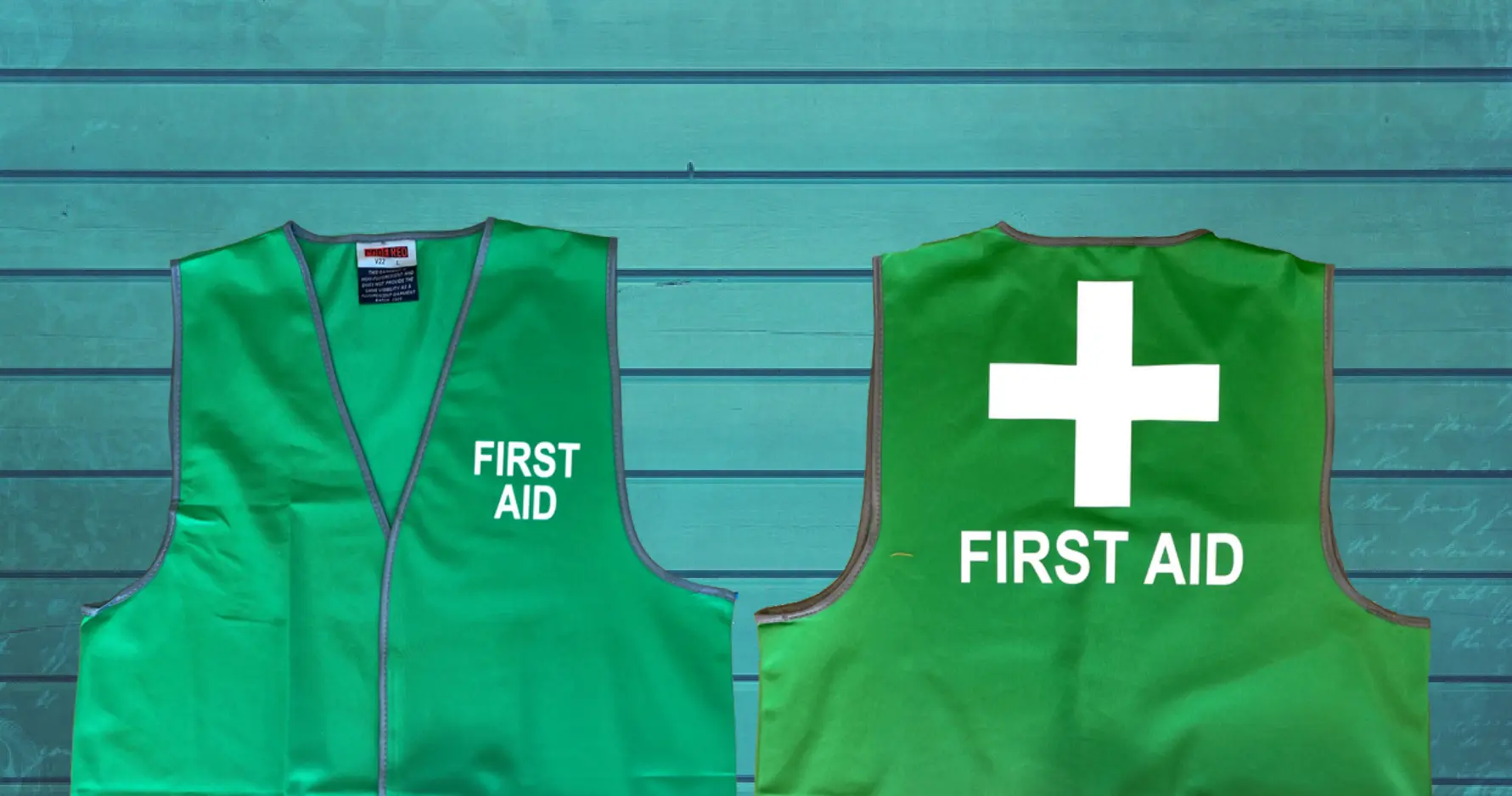 First aider hi hot sale vis vest